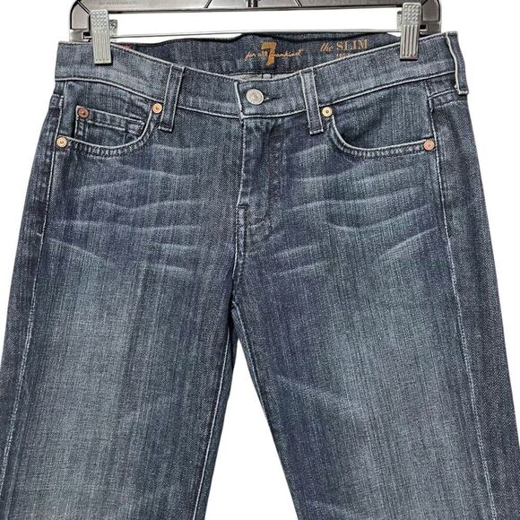 7FAM The Slim Trouser Jeans 27 - Picture 2 of 7